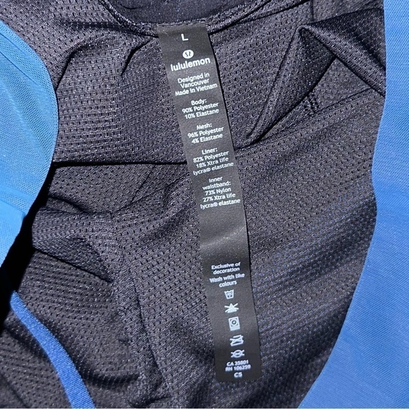 Lululemon Namaste at the Beach 8" Athletic Lightweight Quick Dry Swim Shorts L - Picture 11 of 12